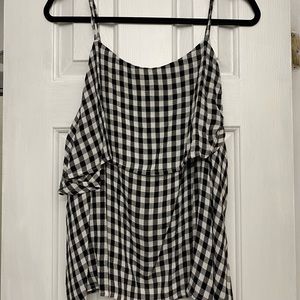 Checkered Tank Top